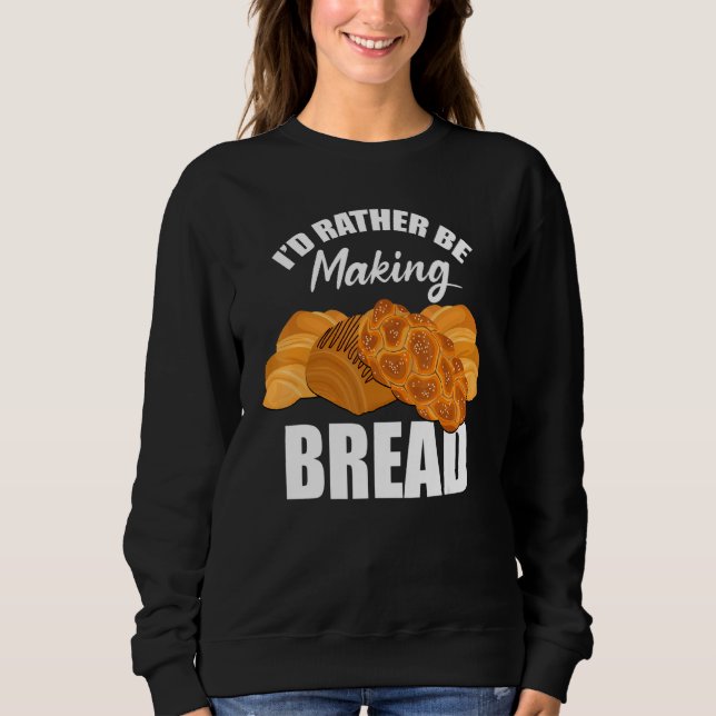 Sudadera El Fanático De Baker Pastry Chef Es Más Brea (Anverso)