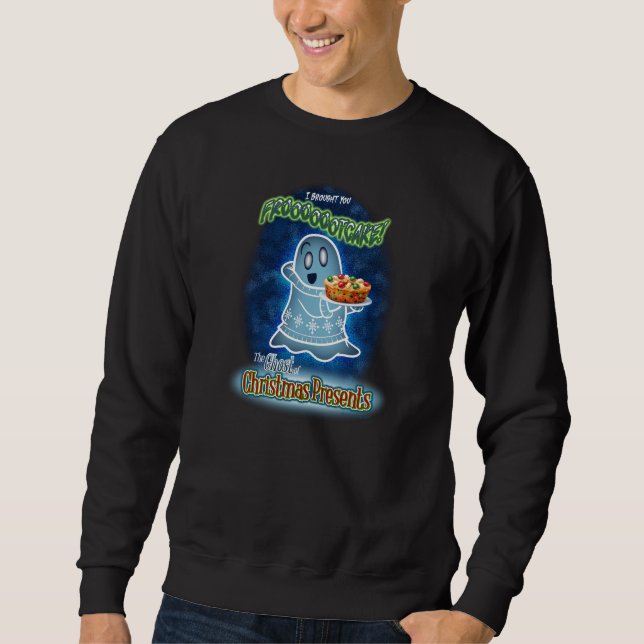 Sudadera EL FANTASMA DE NAVIDAD PRESENTADO por Jeff Willis  (Anverso)