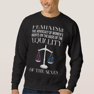 Sudadera El Feminismo De Los Hombres La Defensa De Los Dere