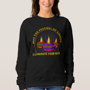 Sudadera El Festival De Luces Shubh Deepalawi Ilustra Diwa