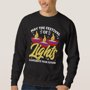 Sudadera El Festival De Luces Shubh Deepalawi Ilustra Diwa
