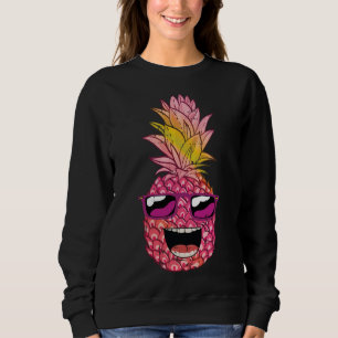 Sudadera El Fiesta honesto de piña de verano en Hawái