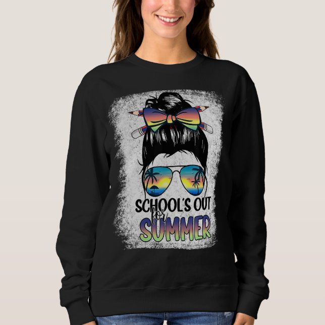 Sudadera El fin de año de la escuela para el verano pasado (Anverso)