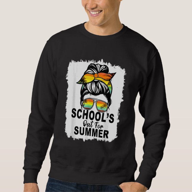 Sudadera El fin de año de la escuela para el verano pasado (Anverso)
