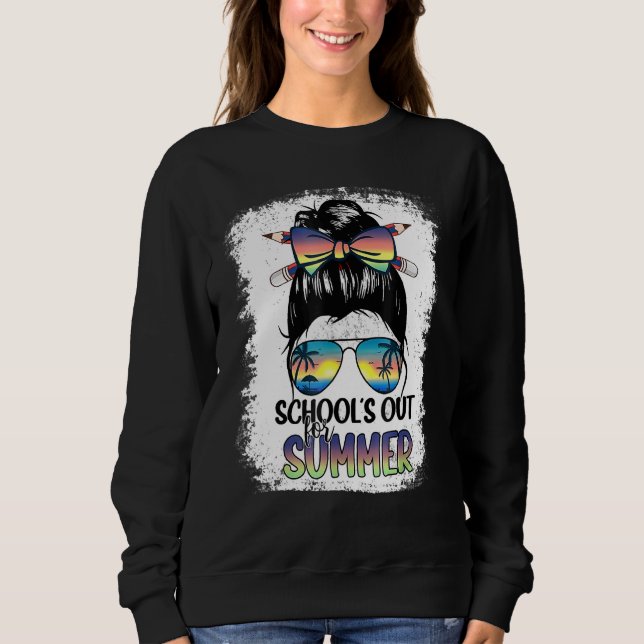 Sudadera El fin de año de la escuela para el verano pasado (Anverso)