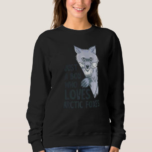 Sudadera El Fox Ártico Es Un Niño Antártico