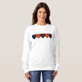 Sudadera El fútbol del corazón de Chicago