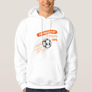Sudadera El fútbol es mi juego favorito
