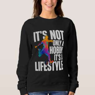 Sudadera El fútbol gracioso de los chicos no es solamente u