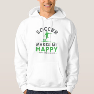 Sudadera El fútbol me hace feliz