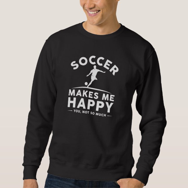 Sudadera El fútbol me hace feliz (Anverso)