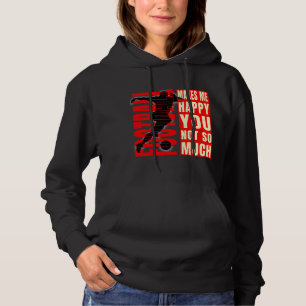 Sudadera El fútbol me hace feliz no tanto