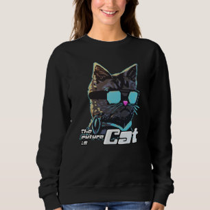 Sudadera El futuro es gato