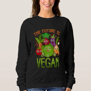 Sudadera El Futuro Es Vegan