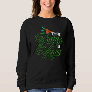 Sudadera El Futuro Es Vegetariano Vegetariano Vegetariano V
