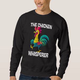 Sudadera El Gallo Susurrador de Pollo Amante de Pollo Granj
