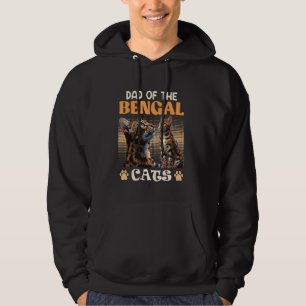 Sudadera El gato Daddy DAD DE BENGAL SE ENCARGA DE LOS GRAN
