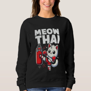 Sudadera El gato de boxeo cubano muay tailandés muay F