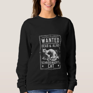 Sudadera El gato de Schrodinger para las mujeres buscaba ci