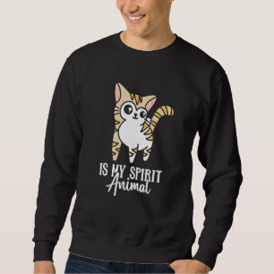 Sudadera El gato es mi animal espiritual