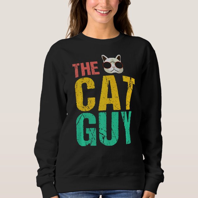 Sudadera El gato Guy Animal (Anverso)