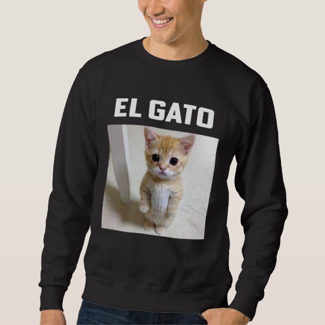 Sudadera El Gato Meme Cat (Anverso)