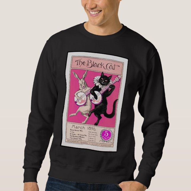 Sudadera El gato negro (Anverso)