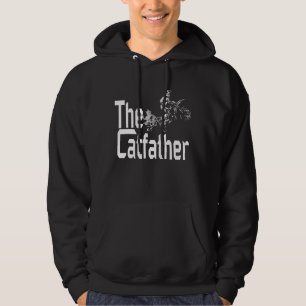 Sudadera El gato Padre Tee Funny Mascota Dueños de Autos