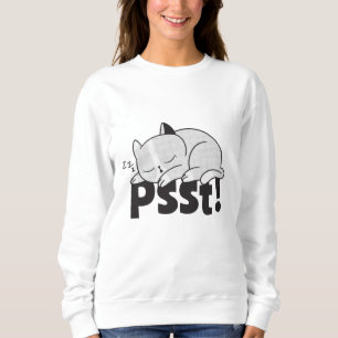 Sudadera El gato perezoso está durmiendo