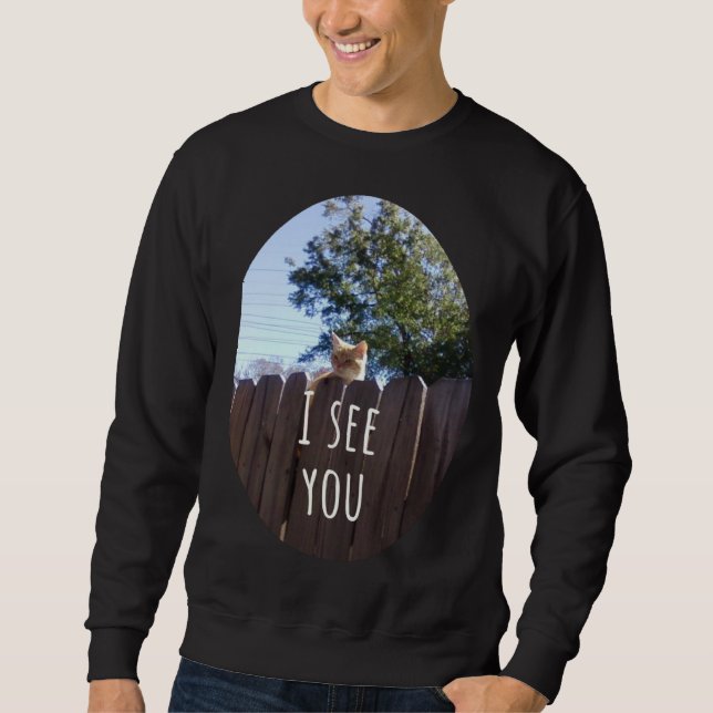 Sudadera El Gato Te Veo (Anverso)