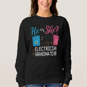 Sudadera El Género Revela El Futuro Electricista Nana Gr