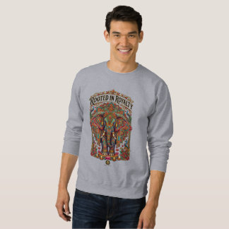 Sudadera El gigante gentil: diseño artístico de elefante