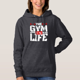 Sudadera El gimnasio es mi vida