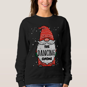 Sudadera El gnomo bailarín de Navidad para niñas de la fami