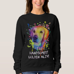 Sudadera El Golden Retriever más guapo vivo Humo de Golden