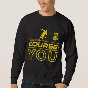 Sudadera El golf de Disk Golf Frisbee puede estar con usted