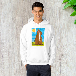 Sudadera El gracioso Perro Marrón sentado al sol