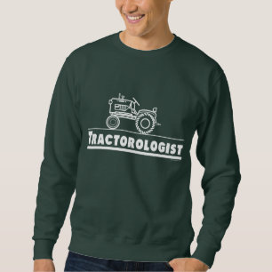 Sudadera El gracioso tracorólogo verde