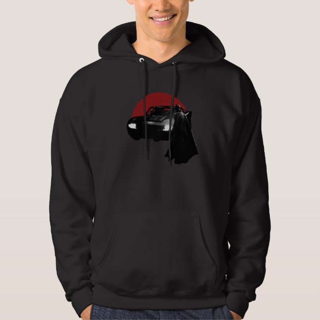 Sudadera El gráfico Batman y Batmobile (Anverso)