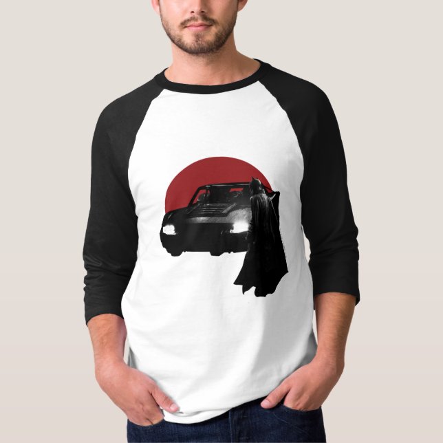 Sudadera El gráfico Batman y Batmobile (Anverso)