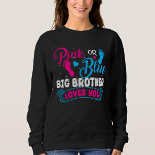 Sudadera El Gran Hermano Rosa O Azul Te Ama El Revés De Gén