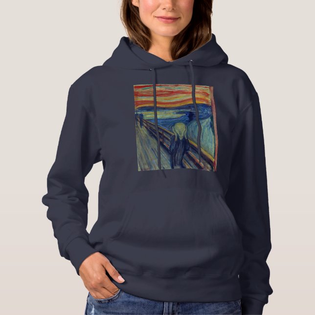 Sudadera El grito (de la naturaleza) Edvard Munch  (Anverso)