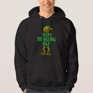 Sudadera El Grupo de Navidad del Elfo que Bebe Ron Parte