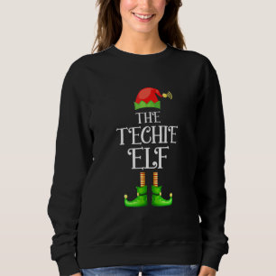 Sudadera El Grupo de Navidad del Elfo Tecnológico