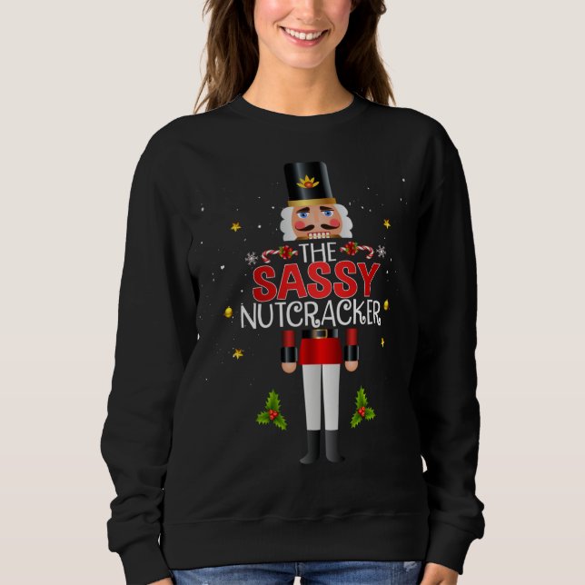 Sudadera El grupo Sassy Nutcracker que coincide con la Navi (Anverso)