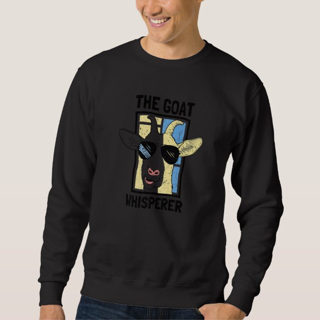 Sudadera El Guay de animales de cabra de Whisperer (Anverso)