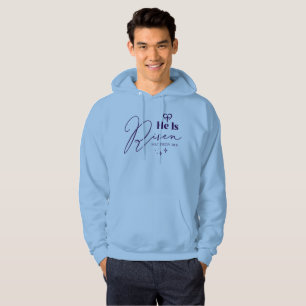 Sudadera Él ha Resucitado Pascua Cristiana