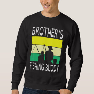 Sudadera El hermano de pescadores Feliz día abuelo padre P