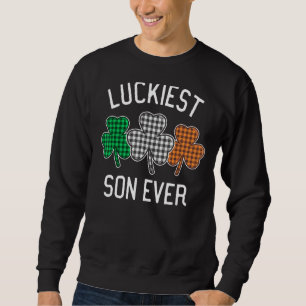 Sudadera El Hijo Más Afortunado Del Día De San Patricio: La