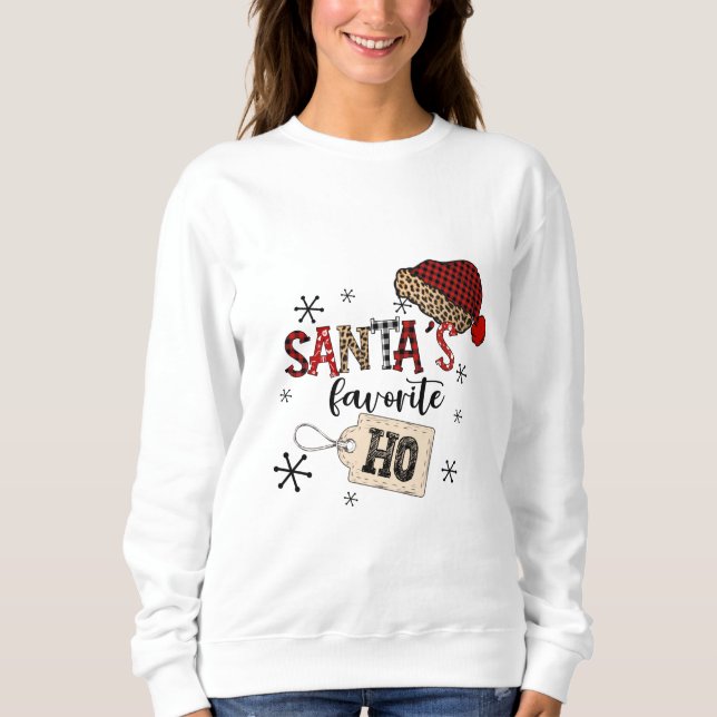 Sudadera El Ho favorito de Santa (Anverso)